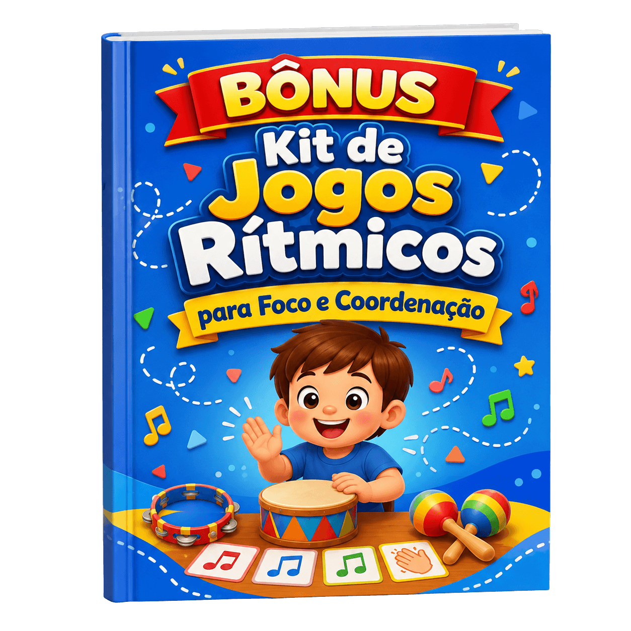Kit de Jogos Rítmicos para Foco e Coordenação